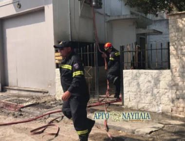 Φωτιά ξέσπασε σε εστιατόριο στο Ναύπλιο